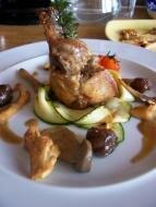 cuisse de Lapin farcie aux girolles