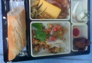 Échine de porc en lamelle sauce tartare