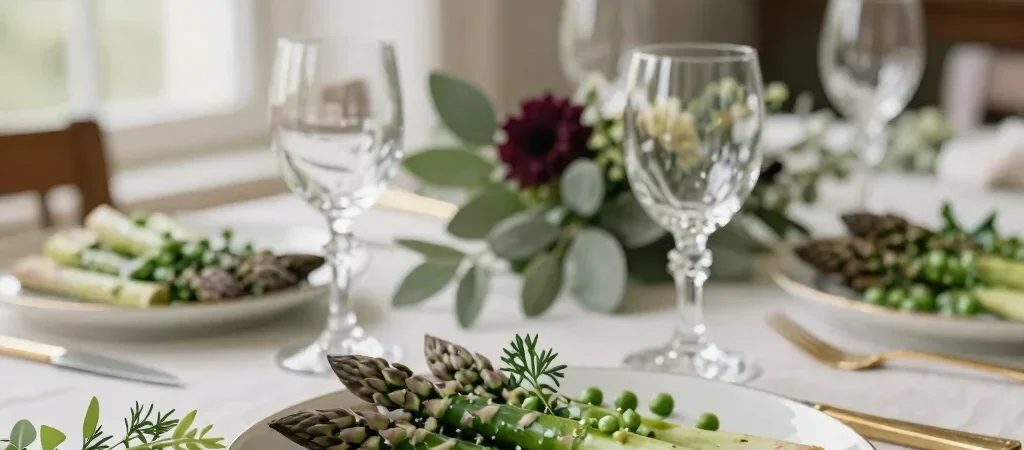 A Spring Wedding Menu That Breathes